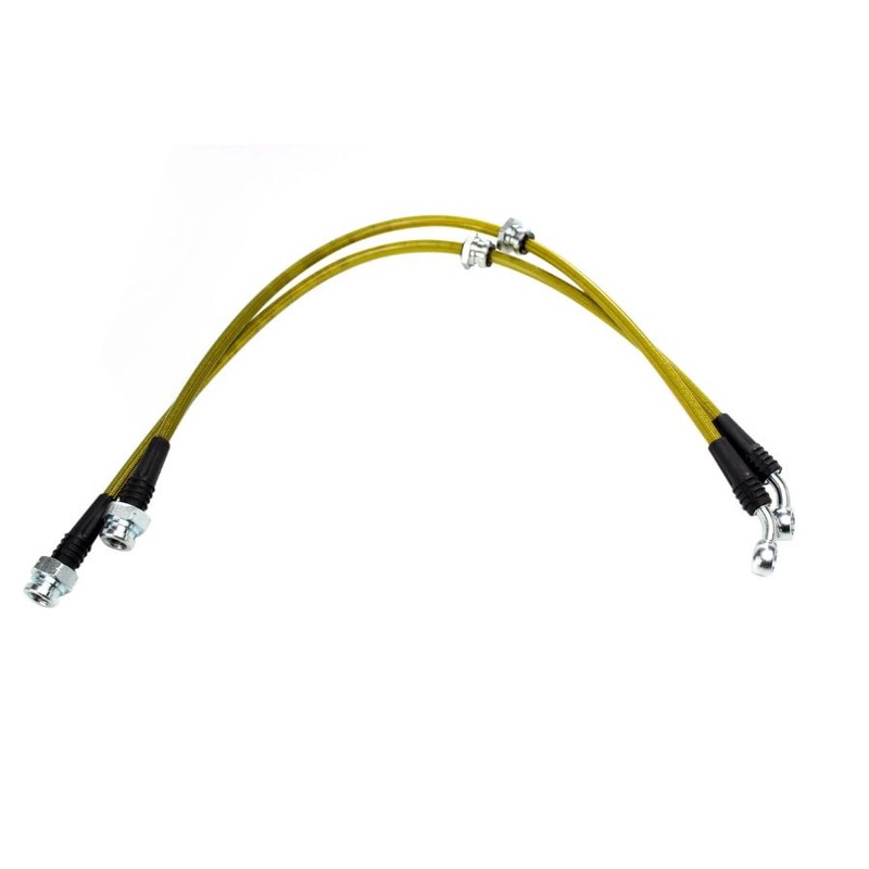 ISR Performance Stainless Steel Braided Front Brake Lines - Nissan 240sx S13 S14 (1989-1998)