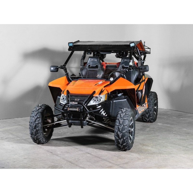 Terrarider Arctic Cat Wildcat Half Utv Windshield - Scratch Resistant 1/4