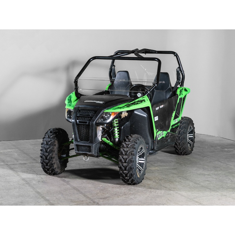 Terrarider Arctic Cat Wildcat Trail/sport Half Utv Windshield - Scratch Resistant 1/4 (does Not Fit Wc Full Size or Wc Xx)