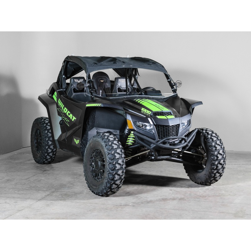 Terrarider Arctic Cat Wildcat XX Full Utv Windshield - Standard 3/16