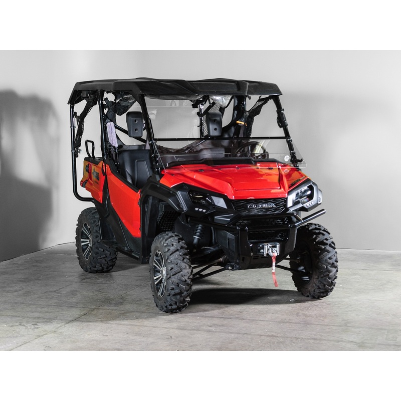 TERRARIDER HONDA PIONEER 1000 TILTING UTV WINDSHIELD - SCRATCH RESISTANT 1/4