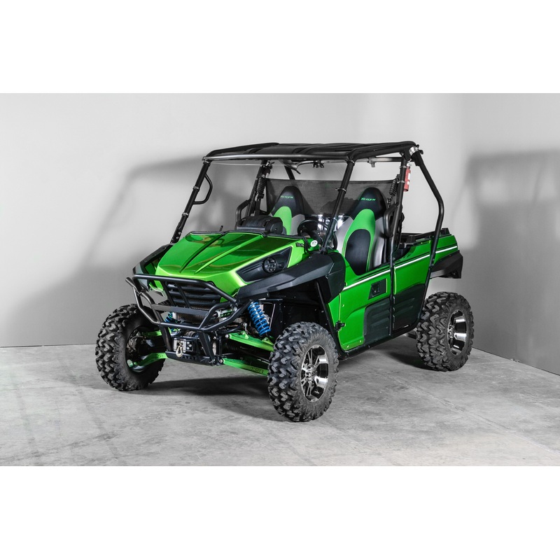 TERRARIDER KAWASAKI TERYX (2014) 2 SEATER FULL UTV WINDSHIELD - SCRATCH RESISTANT 1/4
