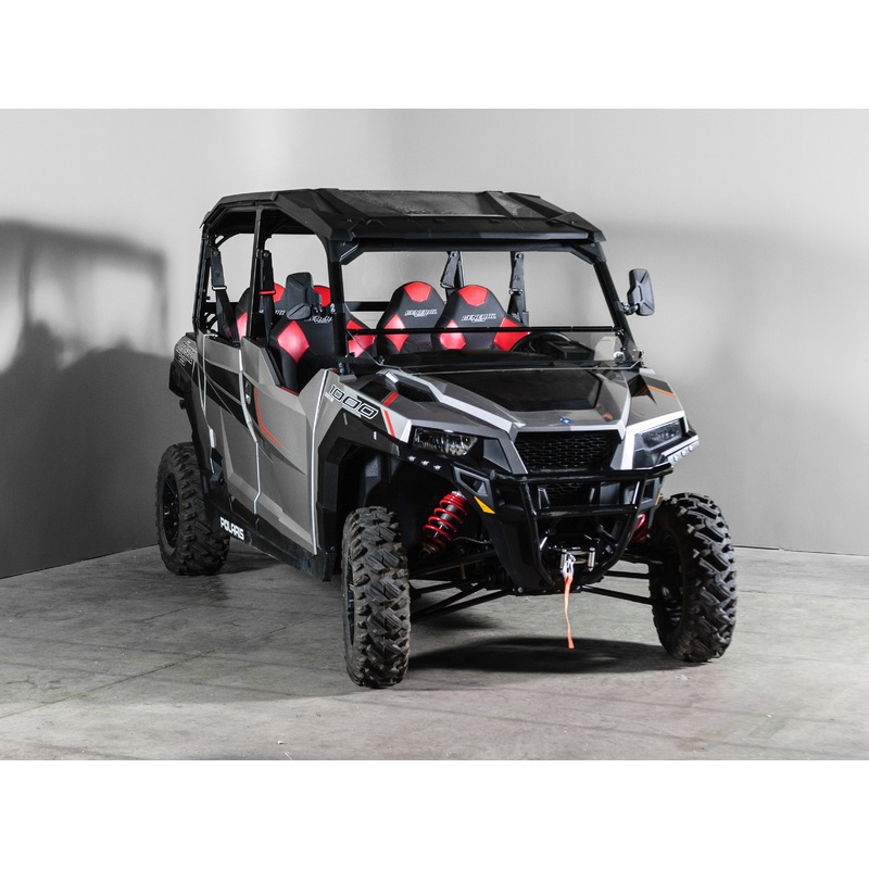 TERRARIDER POLARIS GENERAL TILTING UTV WINDSHIELD - PRO FIT FRAME - SCRATCH RESISTANT 3/16"