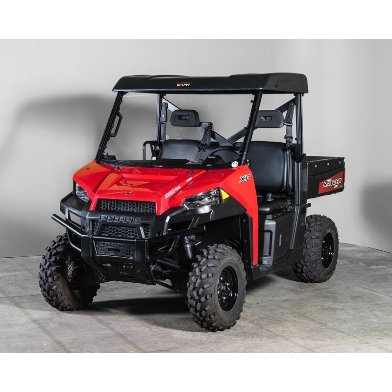 TERRARIDER POLARIS RANGER 570/900/1000 FULL UTV WINDSHIELD - PRO FIT FRAME - SCRATCH RESISTANT 3/16"