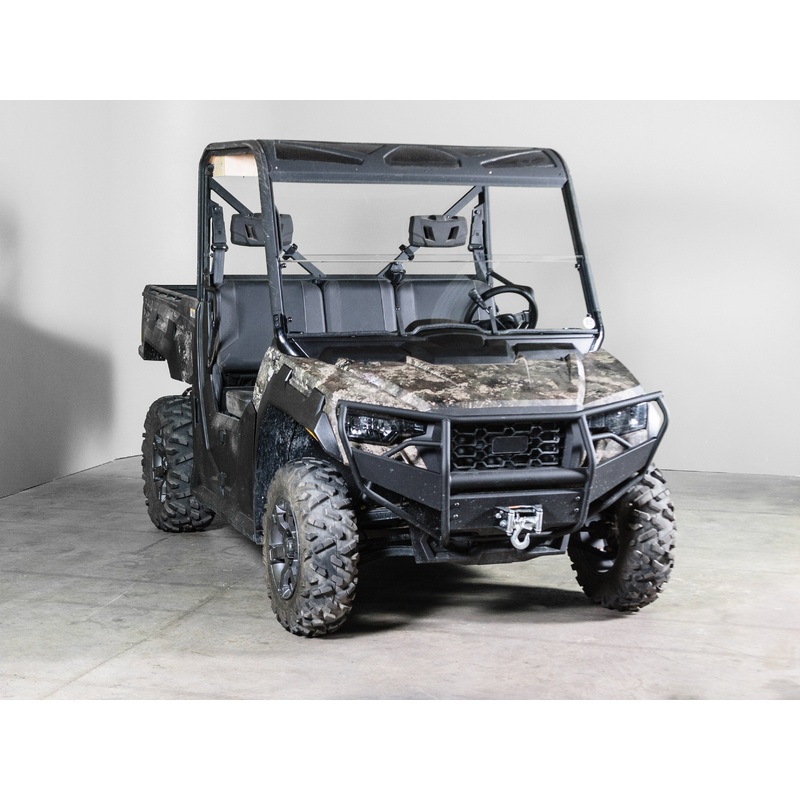 Terrarider Arctic Cat Prowler Pro Half Utv Windshield - Pro Fit Frame - Scratch Resistant 1/4" (compatible with The Tracker)