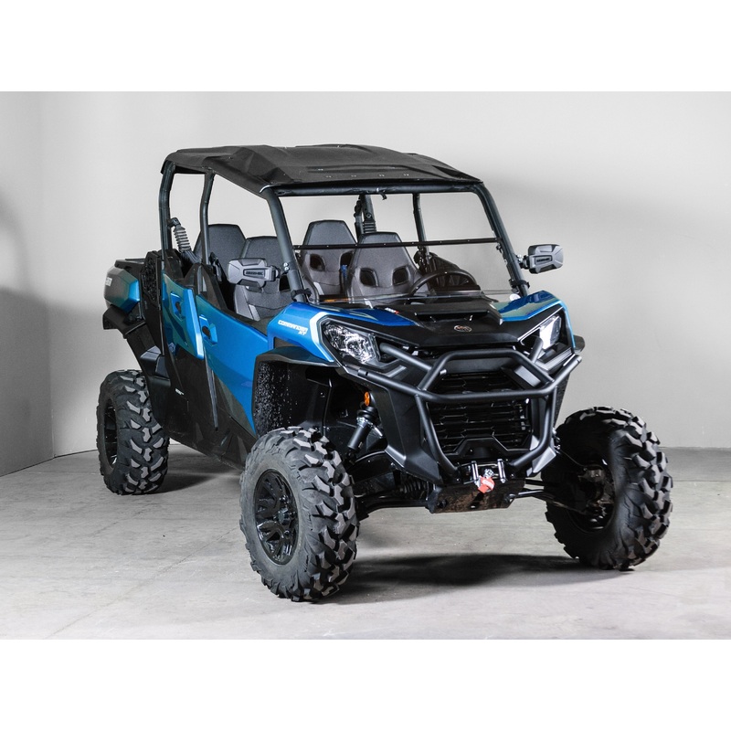 Terrarider Can-Am Commander 1000 1/4" Tilting Scratch Resistant Windshield - Pro Fit Frame