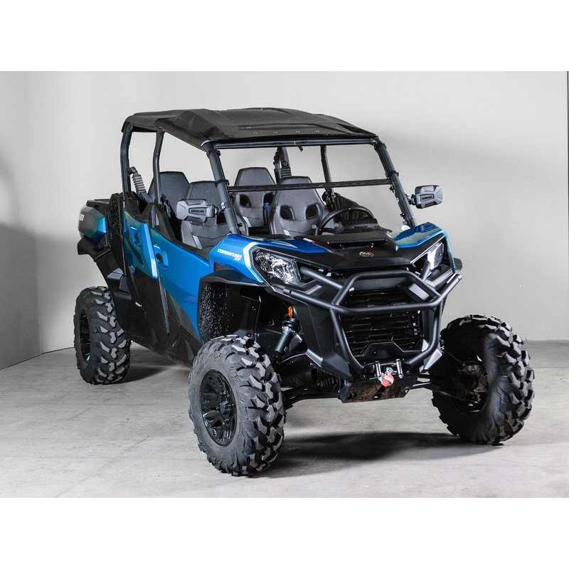 Terrarider Can-Am Commander 1000 3/16" Tilting Standard Windshield - Pro Fit Frame