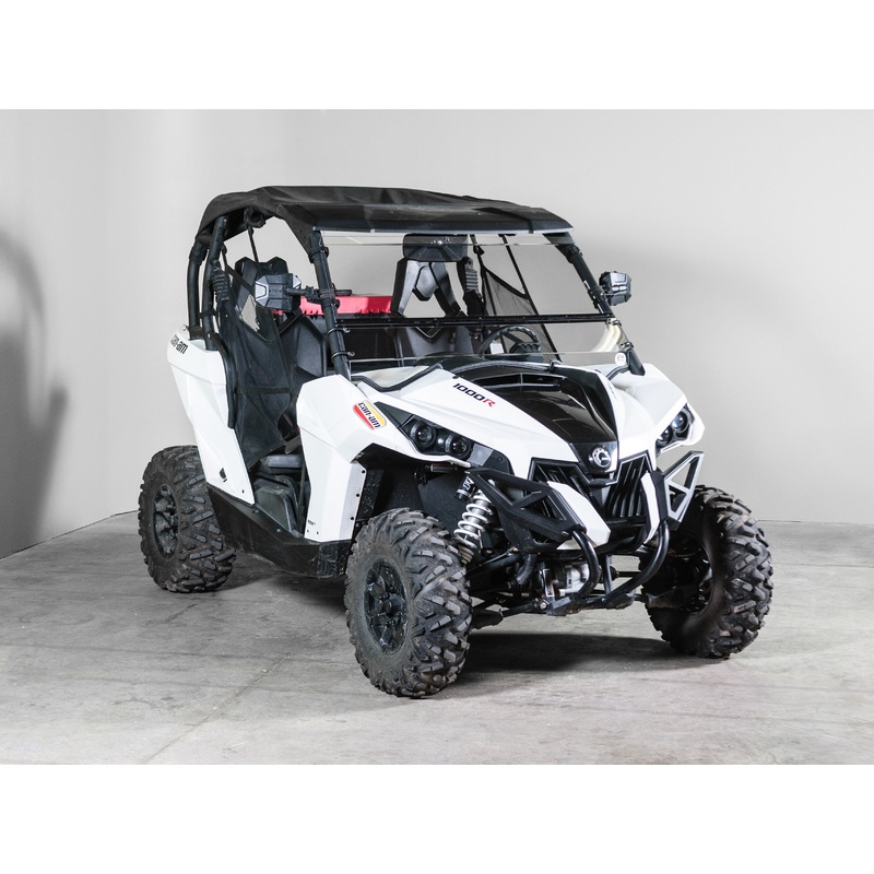 TERRARIDER CAN-AM MAVERICK TILTING UTV WINDSHIELD - SCRATCH RESISTANT 1/4
