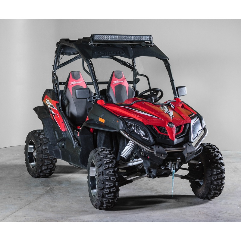 TERRARIDER CF MOTO ZFORCE FULL UTV WINDSHIELD (EXCLUDES ZFORCE 950 & 2023 800 MODELS) - SCRATCH RESISTANT 1/4