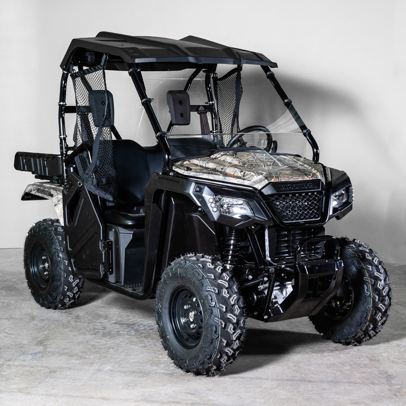 TERRARIDER HONDA PIONEER 520 FULL UTV WINDSHIELD - SCRATCH RESISTANT 1/4