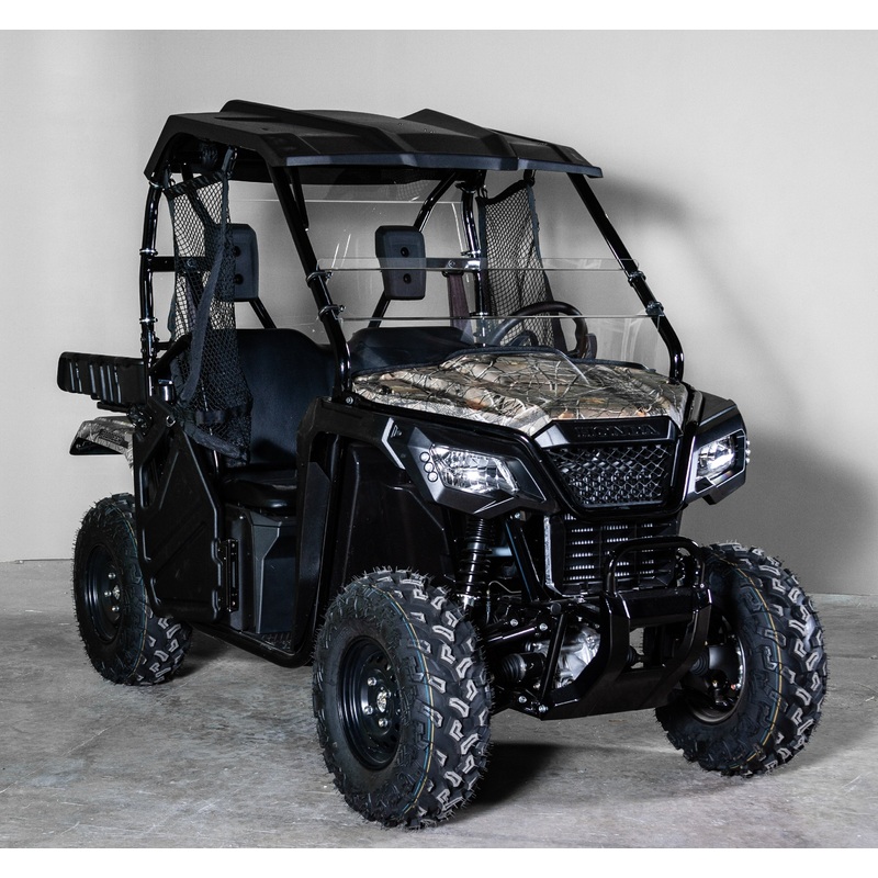 TERRARIDER HONDA PIONEER 520 HALF UTV WINDSHIELD - SCRATCH RESISTANT 1/4