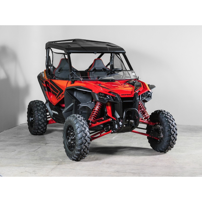 TERRARIDER HONDA TALON TILTING UTV WINDSHIELD - SCRATCH RESISTANT 3/16