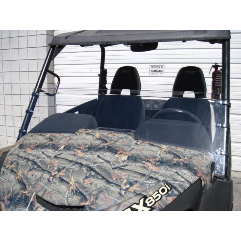 TERRARIDER JOHN DEERE GATOR RSX HALF UTV WINDSHIELD - SCRATCH RESISTANT 1/4
