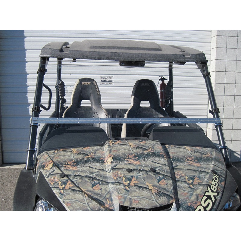 TERRARIDER JOHN DEERE GATOR RSX TILTING UTV WINDSHIELD - SCRATCH RESISTANT 1/4
