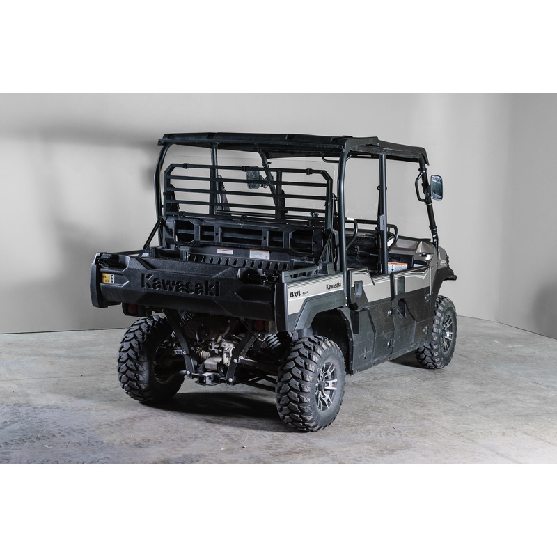 TERRARIDER KAWASAKI MULE PRO (FX / DX MODELS) SERIES (2015+) BACK UTV WINDSHIELD - SCRATCH RESISTANT 3/16