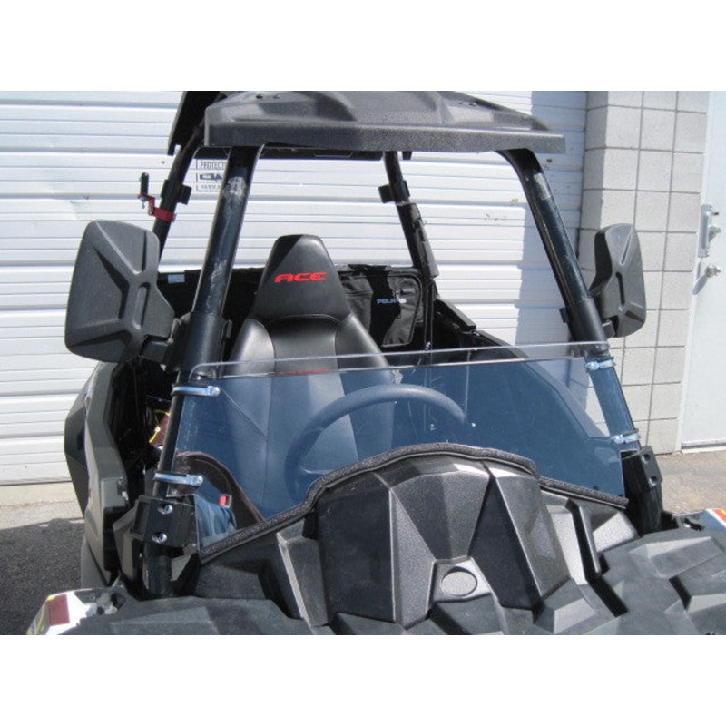 TERRARIDER POLARIS ACE HALF UTV WINDSHIELD - SCRATCH RESISTANT 1/4