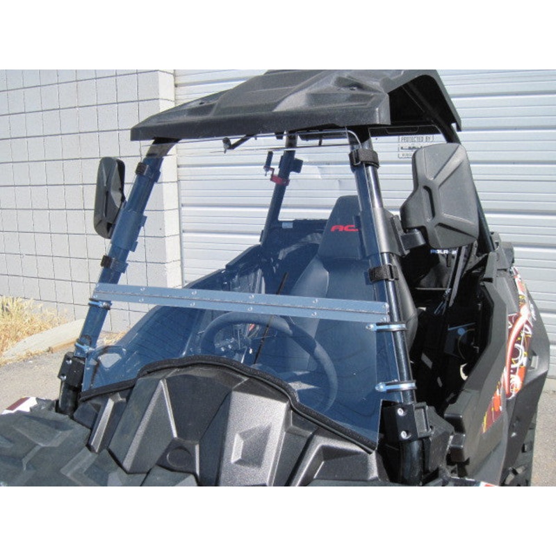 TERRARIDER POLARIS ACE TILTING UTV WINDSHIELD - SCRATCH RESISTANT 1/4