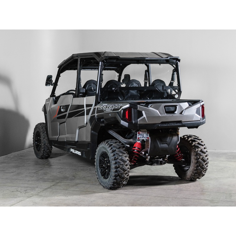 TERRARIDER POLARIS GENERAL BACK UTV WINDSHIELD - PRO FIT FRAME - SCRATCH RESISTANT 3/16"