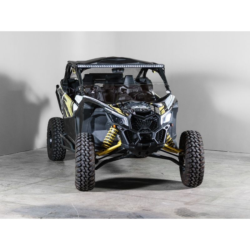 Can-Am Maverick X3 No Intrusion Half 1/4" Scratch Resistant Windshield
