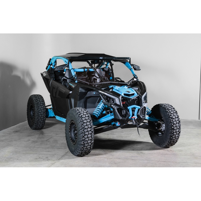 Can-Am Maverick X3 With Intrusion Bars Full 1/4" Scratch Resistant Windshield
