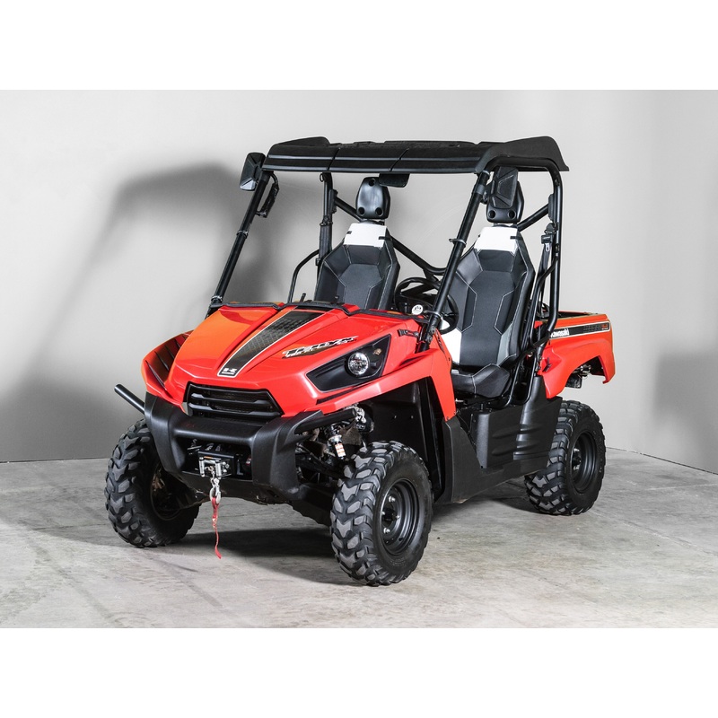 TERRARIDER KAWASAKI TERYX (2010-2013) 2 SEATER FULL UTV WINDSHIELD - SCRATCH RESISTANT 1/4