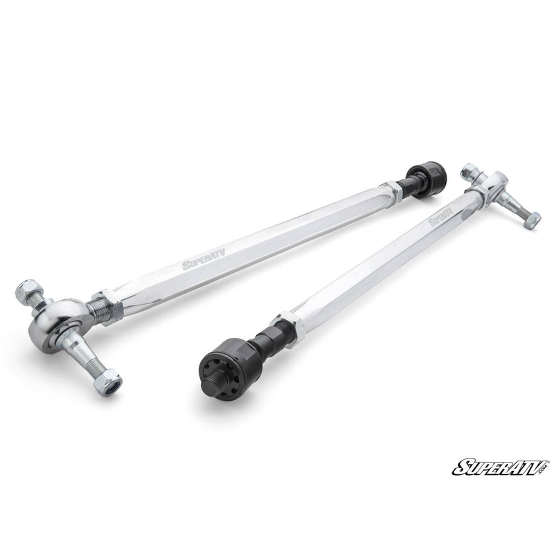 SuperATV Honda Pioneer 1000 Rackboss 2.0 Billet Aluminum Hex Tie Rod Kit