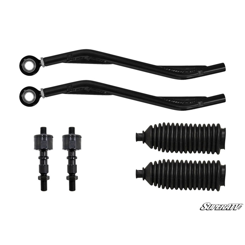 SuperATV Polaris Ranger XP 1000 Z-Bend Tie Rod Kit - Replacement For SuperATV Lift Kits