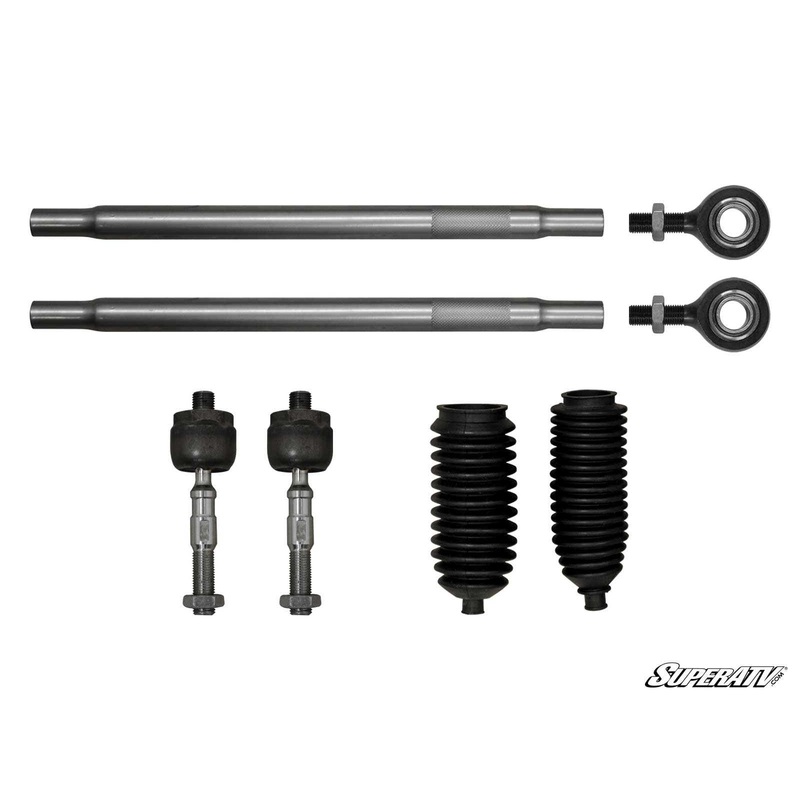 SuperATV Polaris RZR XP 1000 Heavy-Duty Swaged Tie Rod Kit