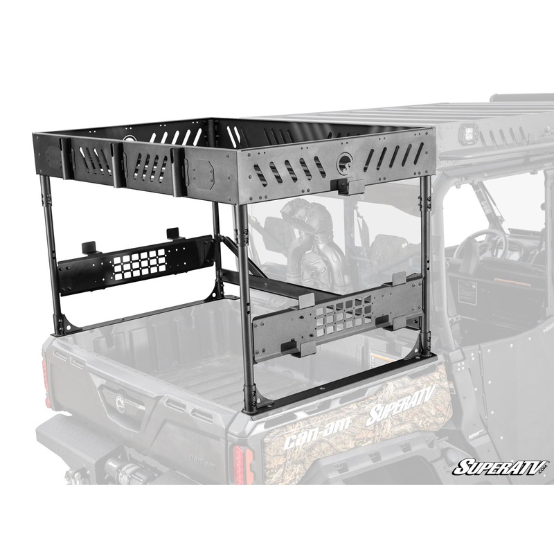 SuperATV Can-Am Defender MAX Outfitter Bed Rack