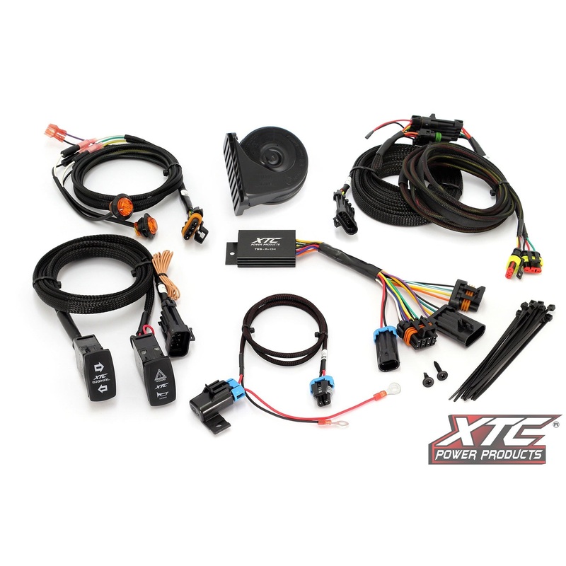 XTC Can-Am Defender Self-Canceling Turn Signal System with Horn