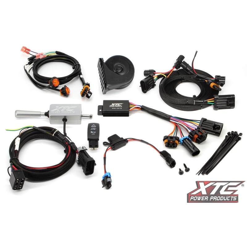 XTC Honda Talon Self-Canceling Turn Signal System with Billet Lever