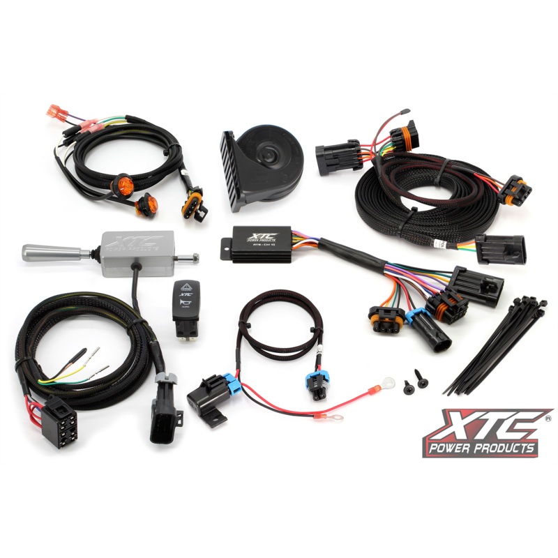 XTC Polaris RZR Turbo S and 19+ XP 1000/Turbo Self-Canceling Turn Signal System with Billet Lever