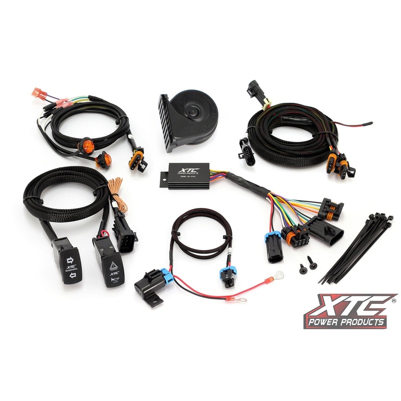 XTC Polaris RZR XP 1000 2014 Self-Canceling Turn Signal System with Horn