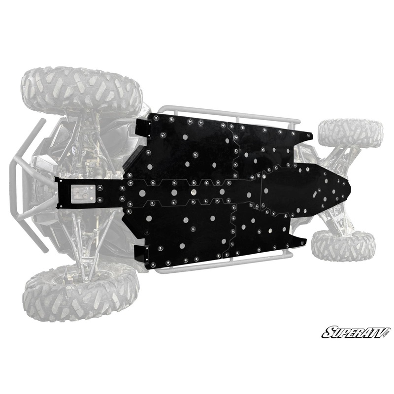 SuperATV Polaris RZR 4 900 Full Skid Plate