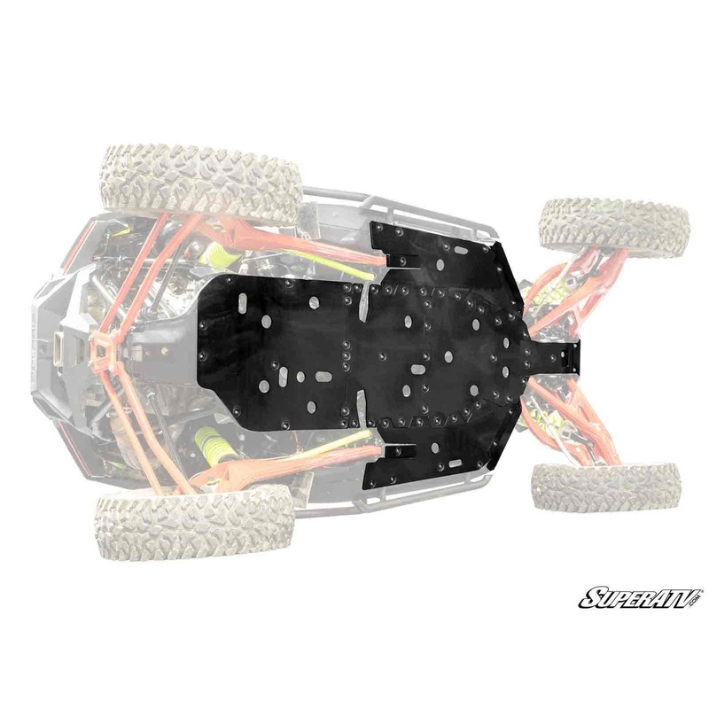 SuperATV Polaris RZR Pro R Full Skid Plate