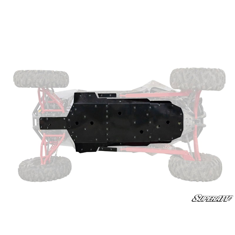SuperATV Polaris RZR RS1 Full Skid Plate