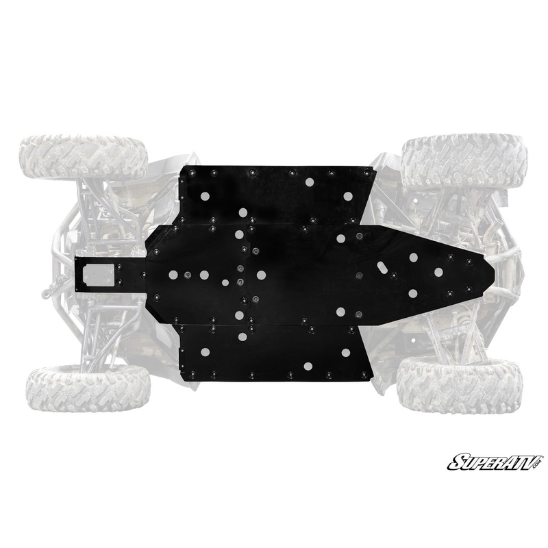 SuperATV Polaris RZR S 1000 Full Skid Plate