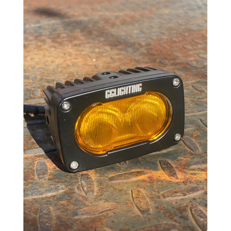 GP10 FLOOD OFFROAD LED POD AMBER