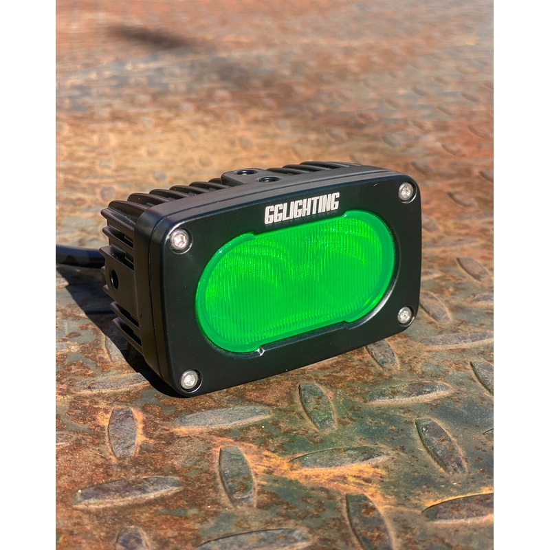 GP10 FLOOD OFFROAD LED POD GREEN