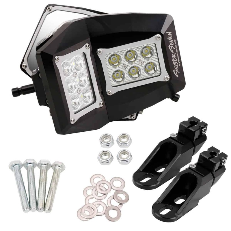 Spectrum Lighted Mirrors for Polaris General