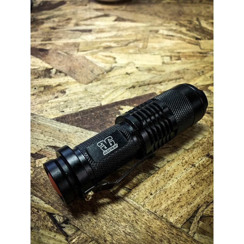 Three Function Rechargeable Flashlight