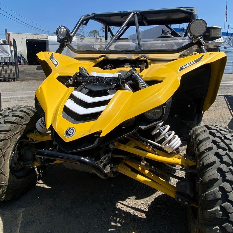 Yamaha YXZ 1000r 12" Single Row LED Bar Shock Mount
