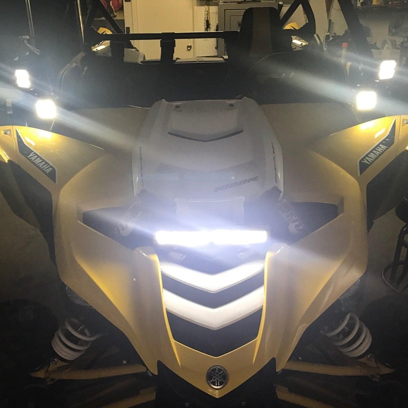 Yamaha YXZ 1000r LED Pod Pillar Mount