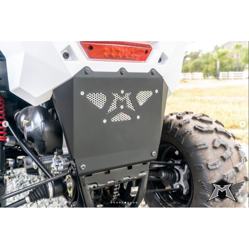 Polaris RZR 200 Exhaust Cover