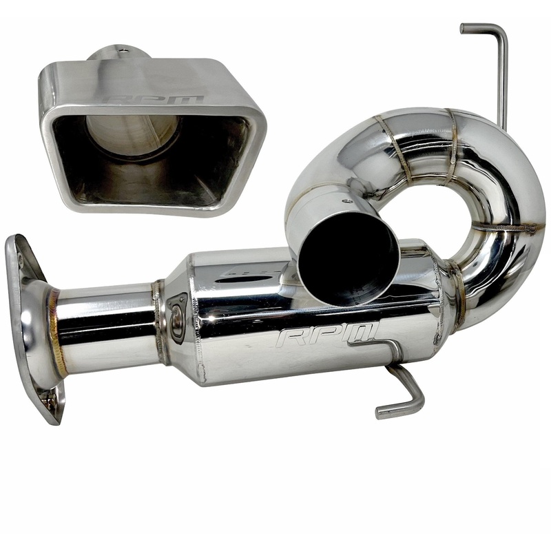 RPM 3" Sport Muffler W/ 3" Tip - Polaris RZR Pro R