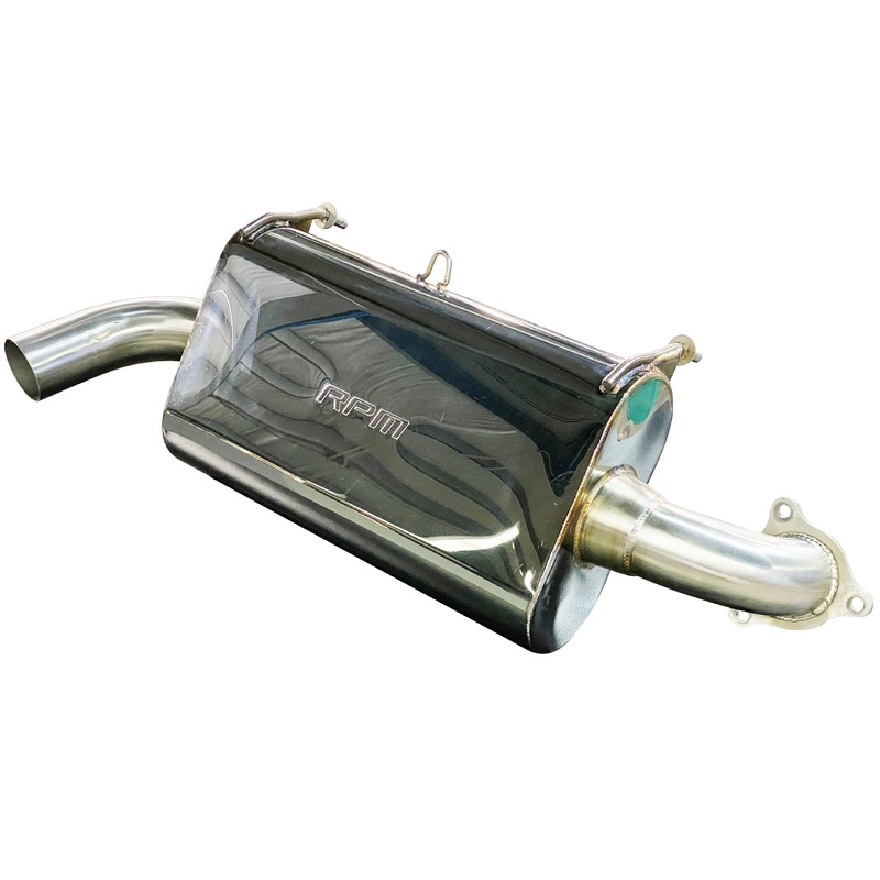 Slip-On Catless Sport Muffler - Polaris RZR XPT Turbo