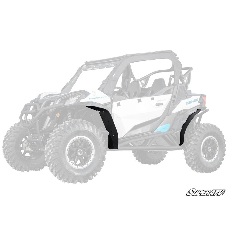 SuperATV Can-Am Maverick Sport Low Profile Fender Flares