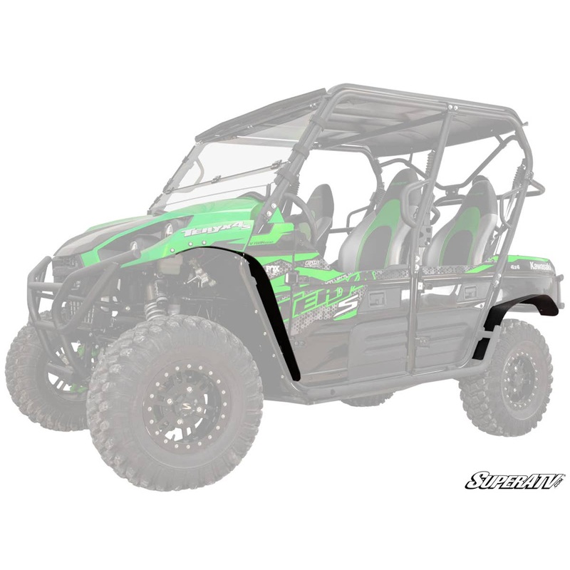 SuperATV Kawasaki Teryx 4 Low Profile Fender Flares