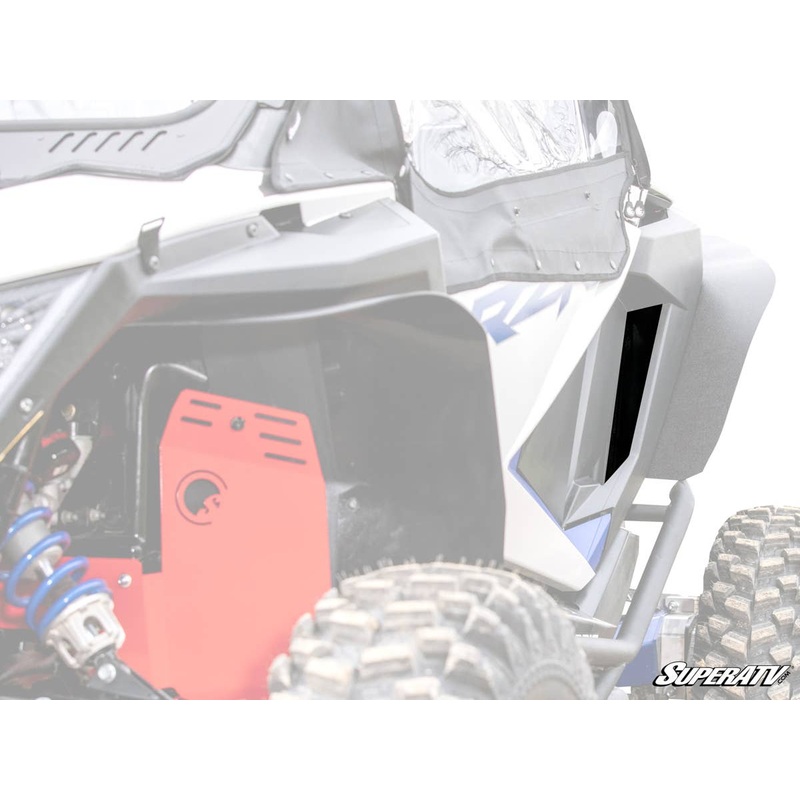 SuperATV Polaris RZR Pro XP Rear Fender Well Mud Guards