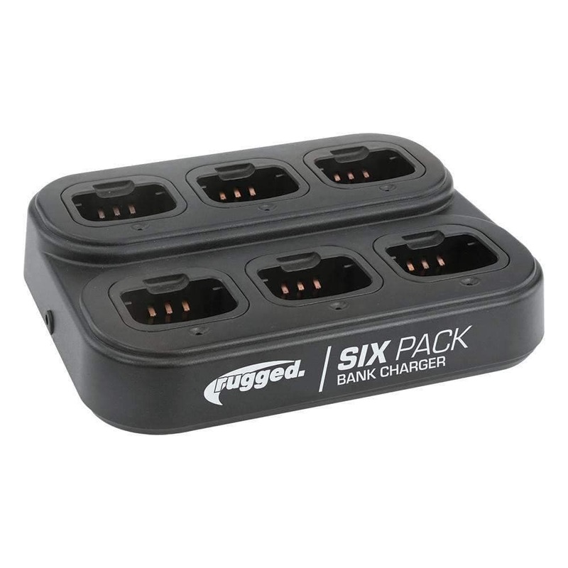 V3 / RH5R Handheld Radio Bank Charger (6 Pack)